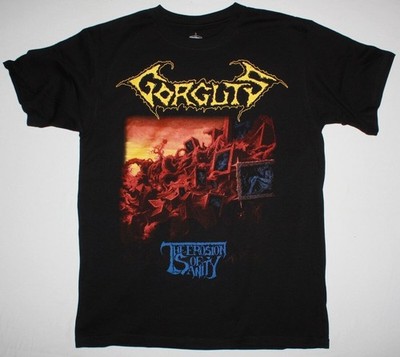 GORGUTS THE EROSION OF SANITY NEW Black Men S-234XL T-shirt