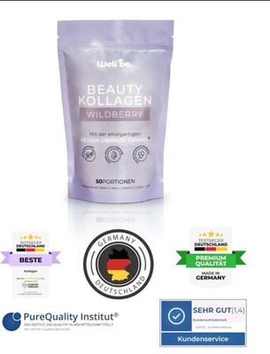 Wellbe Kollagen Wildberry Zuckerfrei Hormonfrei Das Original! Blitzversand!!