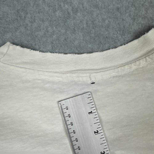 Vtg Hanes Beefy-T XL White Single Stitch Shirt Hard Rock Cafe Chicago USA Made - Picture 19 of 20