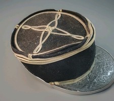 WWI Kepi da ufficiale Esercito Francese 1914/1918 originale no fregio