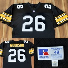 Rod Woodson Pittsburgh Steelers Russell Jersey Intera Authentic NFL Men 48 XL