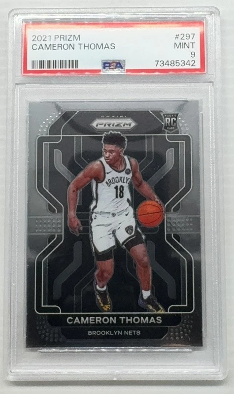 Cameron Thomas trading card