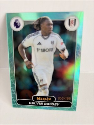 Topps Merlin Premier League 2025-26 Calvin Bassey #96 Fulham FC /199