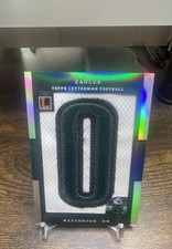2008 Topps Letterman - Letterman Patch Brian Westbrook #LP-BW Refractor /6