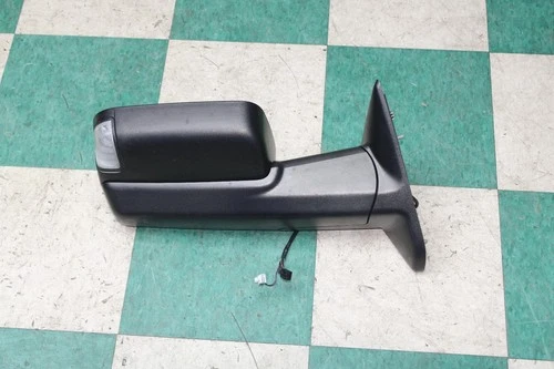 2010 RAM Black Textured Cap Passenger Right RH Manual Fold Trailer Door Mirror