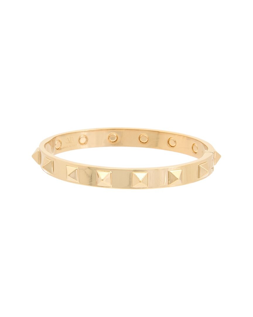 Браслет Valentino Rockstud Bangle Женский желтый L