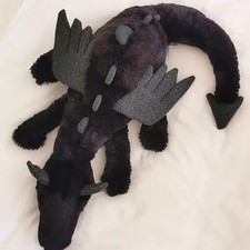 Jellycat Onyx Dragon Plush Black - RETIRED RARE 50cm - NEW WITH TAGS Gifts