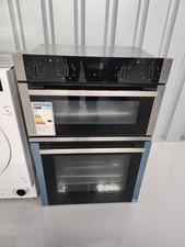NEFF N50 U1ACE2AN3B Electric Built-in Double Oven - Stainless Steel Grade B