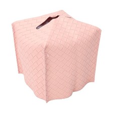 Tissue Box Cover Tissue Holder Tissue Case Facial Paper Organizer Dispenser Pink