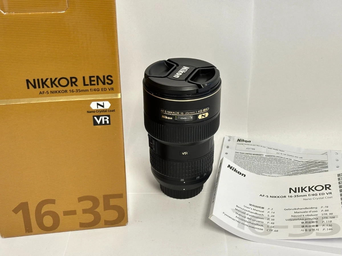 Nikon 16-35mm f/4 Camera Lenses for sale | eBay