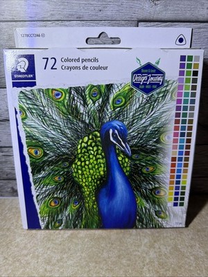 Staedtler Design Journey Triangular Colored Pencils 72 Pack 1278CC72A6 New