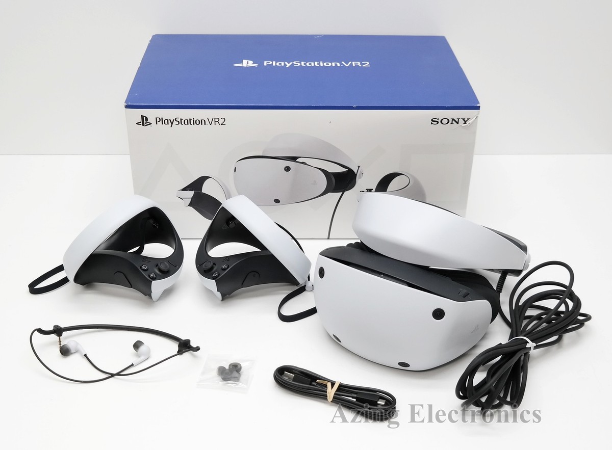 SONY - PlayStation VR2  (CFI-ZVR1） Sony PlayStation VR2 CFI-ZVR1 Headset & Sense Controllers