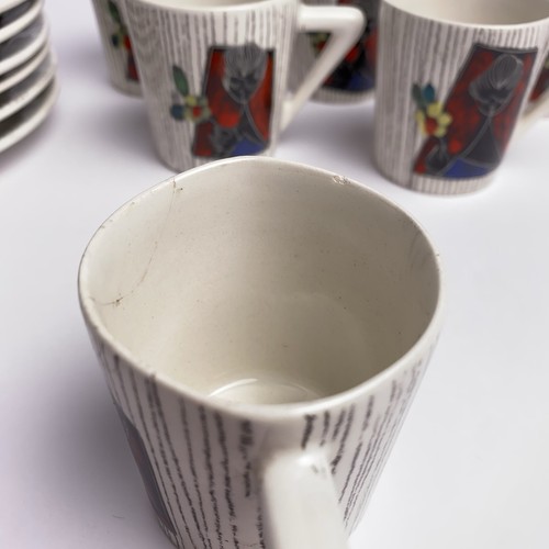 1960s 13 Piece Tea Set CEMAS Di Sesto Fiorentino Firenze Italy Mid Century - Picture 8 of 16