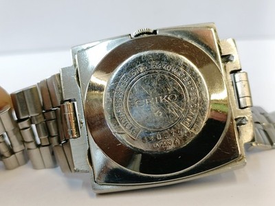 VINTAGE SEIKO DX AUTOMATIC PATINA DIAL 6106-5470 JAPAN MEN'S