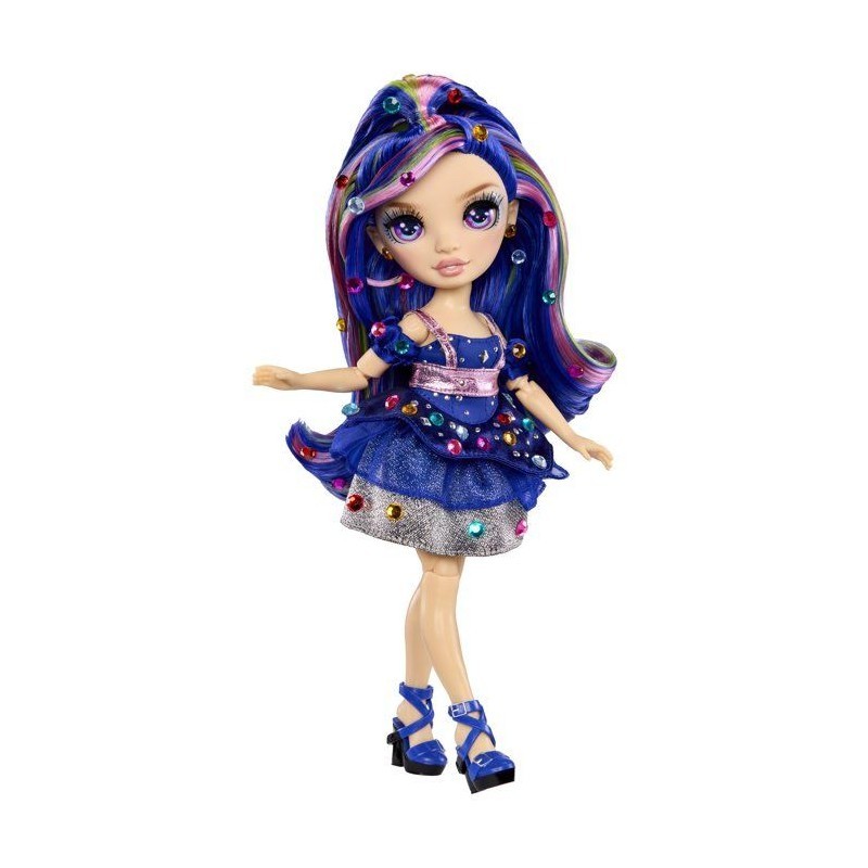 Rainbow High Poupée Mannequin Genevieve Bleu Jouet Fille Collection 28 cm