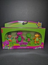 Fisher-Price Barney  s World Barney Hey Friends Figurine NEW Mattel