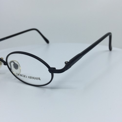 New Vintage Giorgio Armani 250 Eyeglasses GA 250 C. 706 Satin Black 46mm Italy - Picture 5 of 14