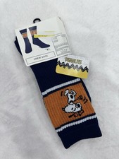 Peanuts Crew Socks Shoe Size 6 1/2-12 1/2