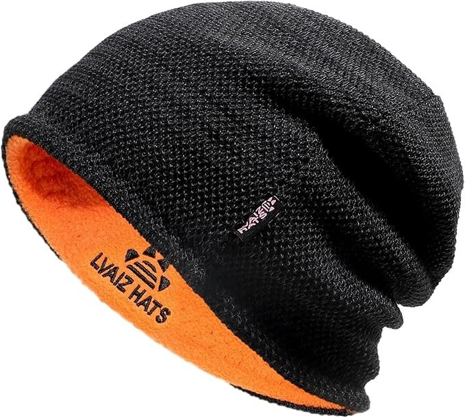 SHINCHIC Mens Winter Beanie Hat Warm Fleece Lined Skull Cap for Men Reversible
Opens in a new window