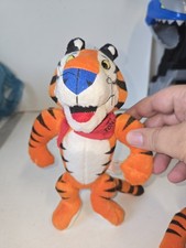 Tony The Tiger Plush Toy Stuffed Animal 1997 Kellogg s Frosted Flakes. Ch