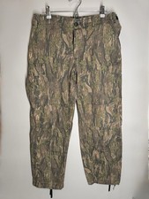 Mens Camo Cargo Pants Smokey Branch Made In USA MSI International Medium Regular