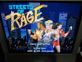 Streets of Rage Sega Genesis Cartridge Only Authentic Tested & Working