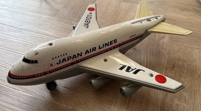 Nomura Toy Japan Airlines JAL JA8101 Boeing 747 Passagierflugzeug Spielzeug weiß Japan