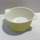 Vintage Pyrex USA Pale Yellow 1 Qt Casserole Dish #473 GOOD CONDITION!