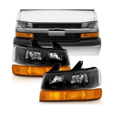 KEEKPO - For 2003-2023 Chevy Express/GMC Savana 1500 2500 3500 Van Headlights...