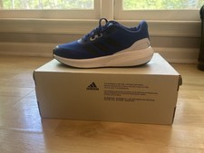 Adidas Runfalcon 3.0 Boys Shoes, Size 2, lucid blue, ink, white - new in box