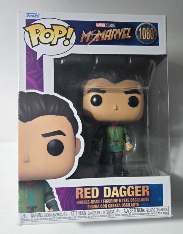 Funko POP!: Marvel Studios -Ms. Marvel - Red Dagger #1080