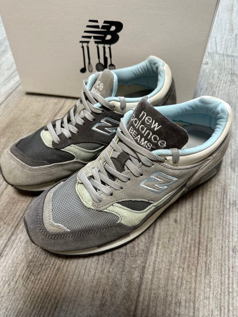 New Balance M1500 BEAMS x Paperboy Collaboration Gray Blue 25.5cm 
