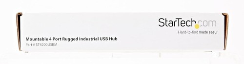 StarTech.com 4-Port USB 2.0 Hub - Metal Industrial USB-A Hub - Din Rail, Wall or - Picture 9 of 10