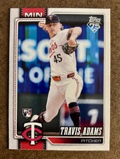 2026 Topps Series 1- Travis Adams, Pitcher, Minnesota Twins; Rookie Card; # 149