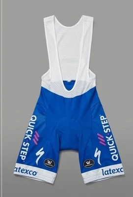 Vermarc vintage Trägershorts Shorts Quick Step Floors ( 2017) L -4-50 - Bild 1 von 3