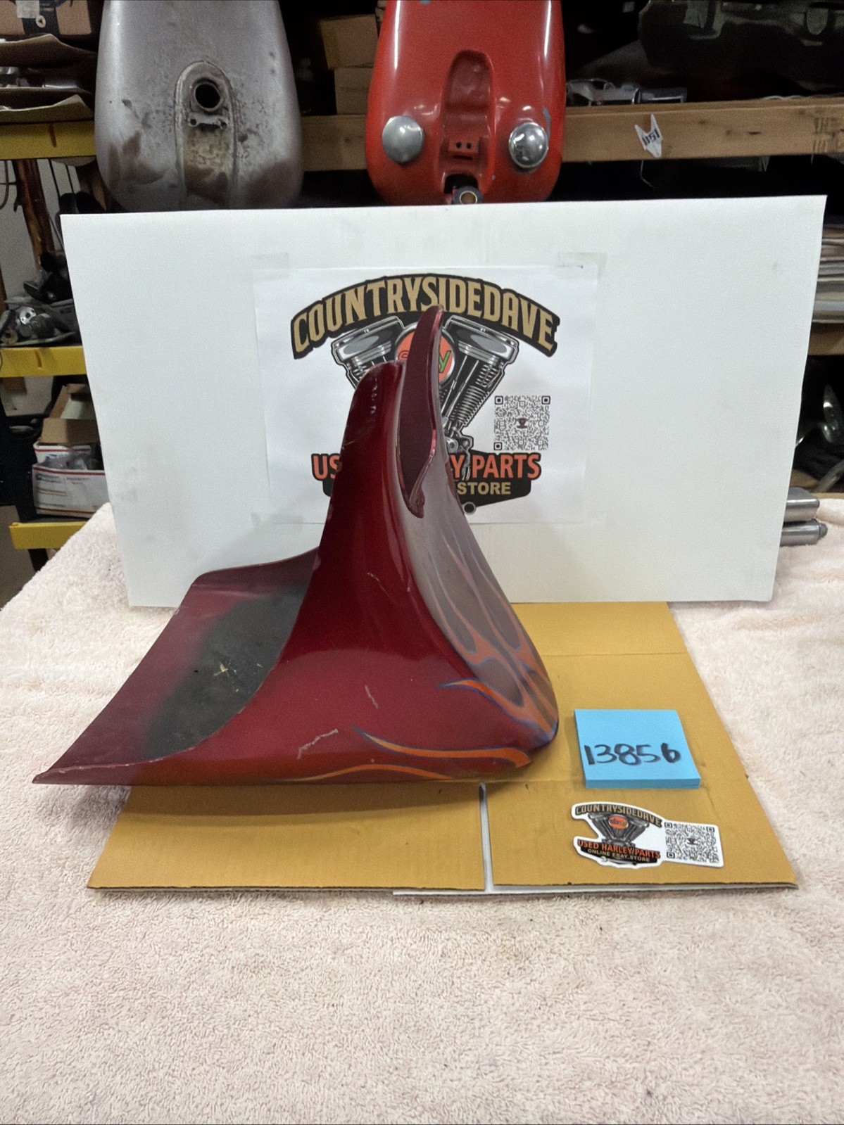 Harley Chin Spoiler OEM Dyna Softail No Bracket Pro Street Unkown Fitment