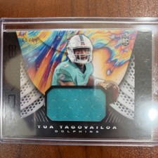 2020 Panini Black - Futuristic Relics Tua Tagovailoa #F2 Silver /99 (MEM, RC)