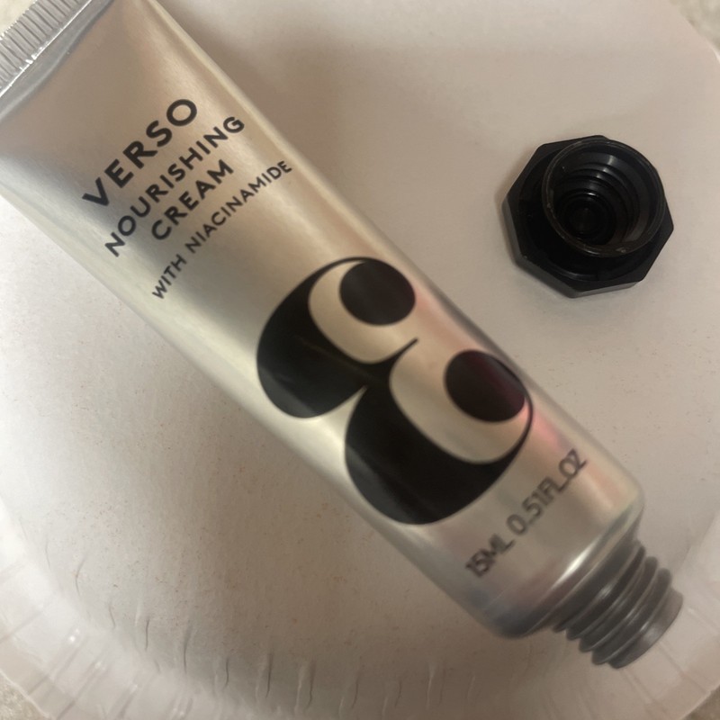Verso Skincare Nourishing Cream Travel Size 0.51oz/15ml Niacinamide. New sealed!
