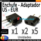 USA to EUR ★ Adapter Plug Male - Female USA to Europe Travel