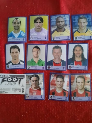Lot 124 Vignettes Stickers Panini Calciatori 2006/2007 Sans Doubles New