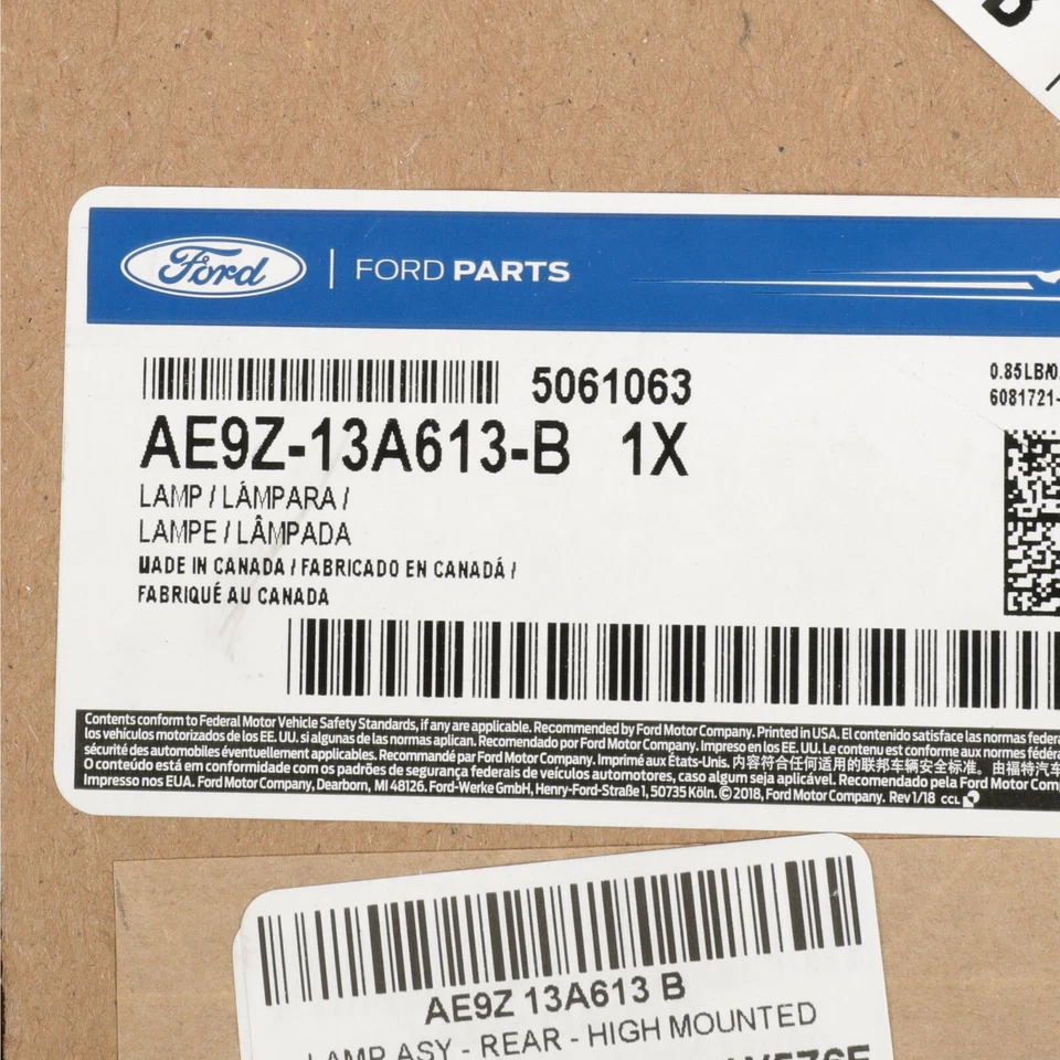 NUEVO OEM 2010-2015 Lincoln MKT Tercera Luz de Freno Lámpara LED Parada de Montaje Alto HMSL Foto 4 de 4