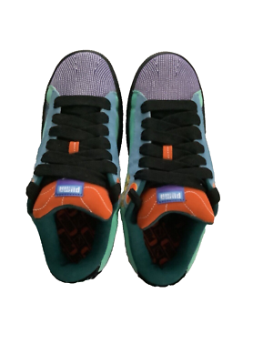 Size9.5)Puma Suede XL DDLM Mint Dark Amethyst | eBay