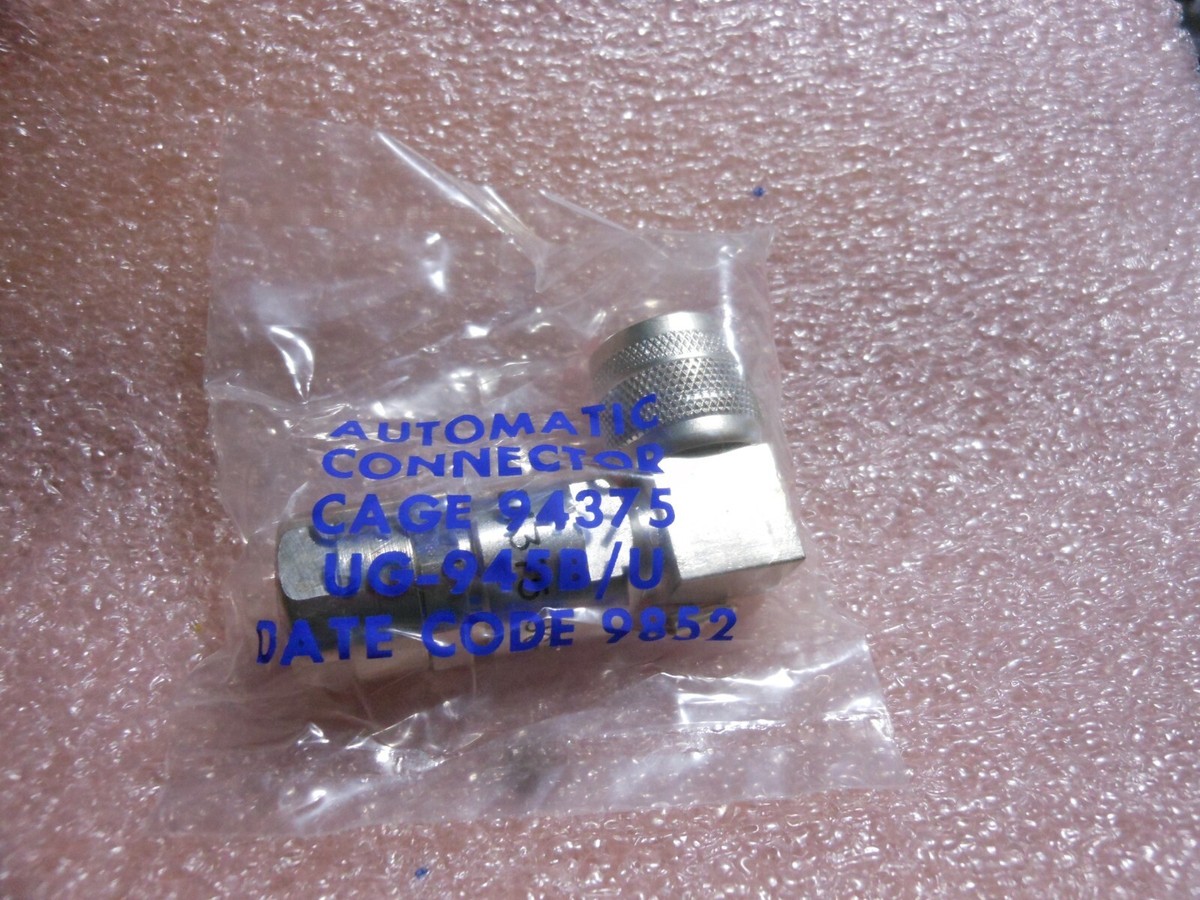 AUTOMATIC CONNECTOR PART # UG-945B/U NSN: 5935-00-834-2893