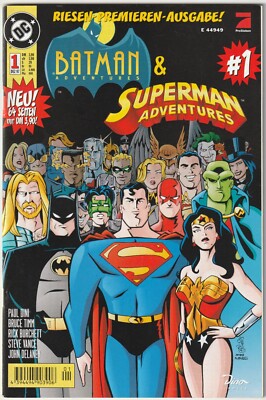   BATMAN & SUPERMAN ADVENTURES #1, Dino/DC Comics 1997 COMICHEFT Z1/1-