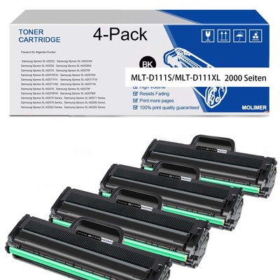 XXL Toner für Samsung Xpress M2020 M2070W M2026 M2022 M2070/FW W2026W MLT-D111S 