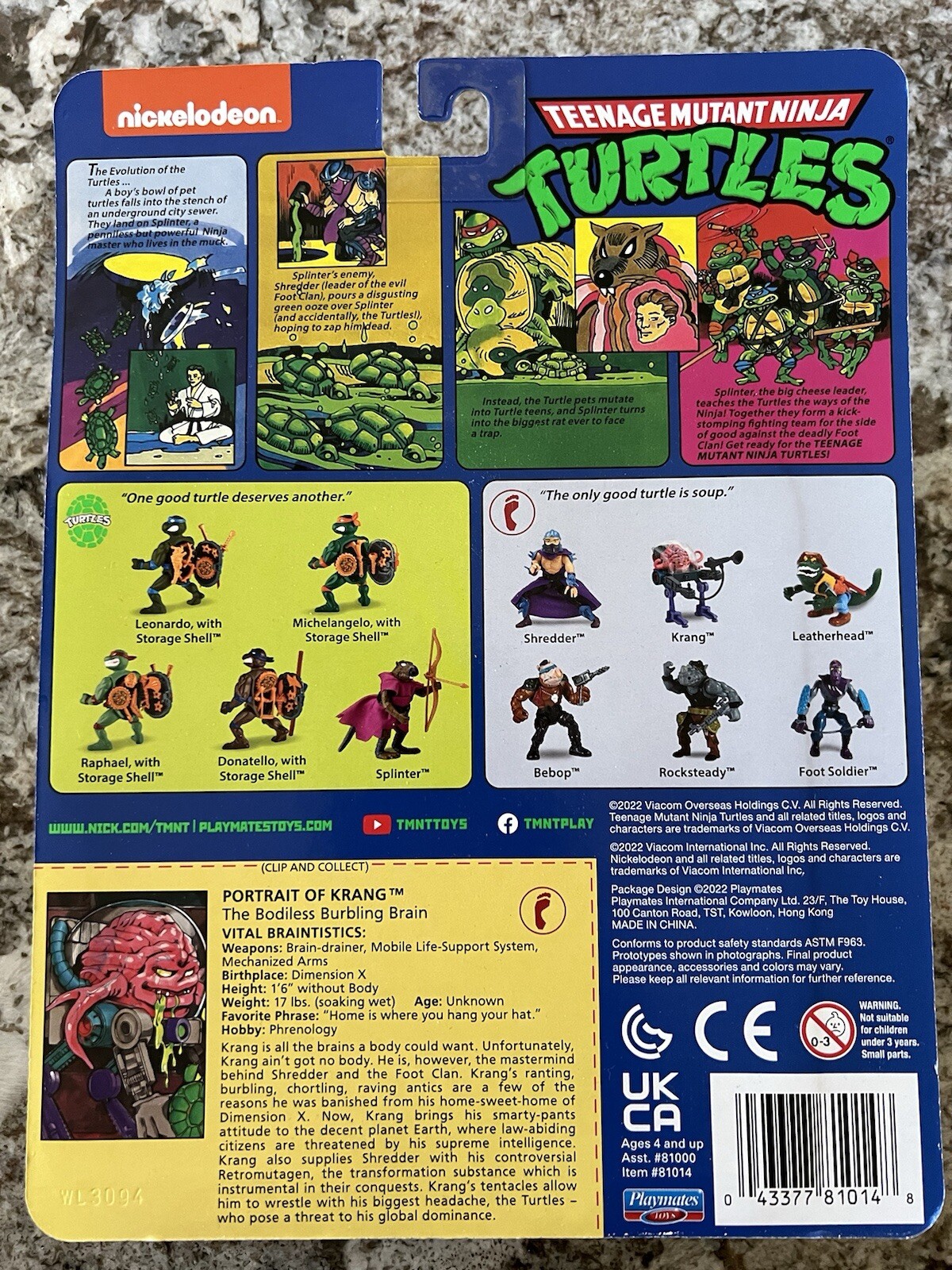 TMNT Teenage Mutant Ninja Turtles Classic Krang Figure TechRev Blog