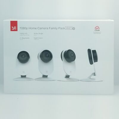 YI Y20 1080p Indoor IP Security Surveillance System with 4-Wireless Night Vision