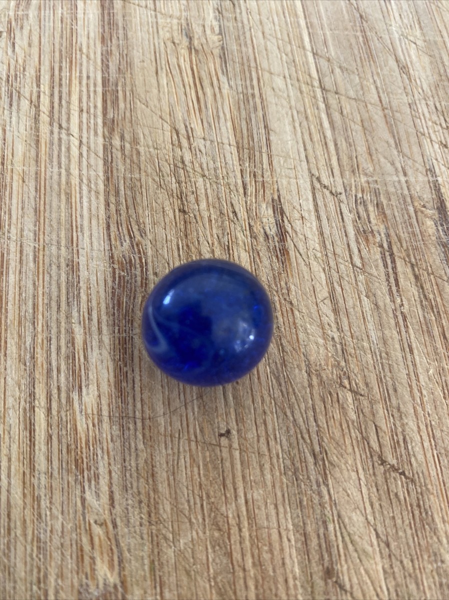 【新品・未開封】BRIESTA BLUE marble Marbles: Rare Mint Alley Agate 16mm Translucent Cobalt Blue Swirl