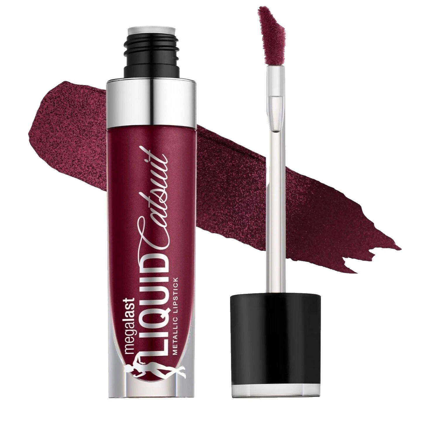 Lápiz labial púrpura de productos sin aceite mate