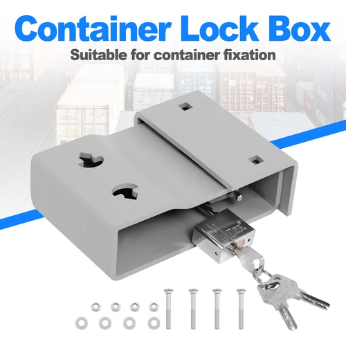 Shipping Container Lock Box - Secure protection for your pad lock - Bolt